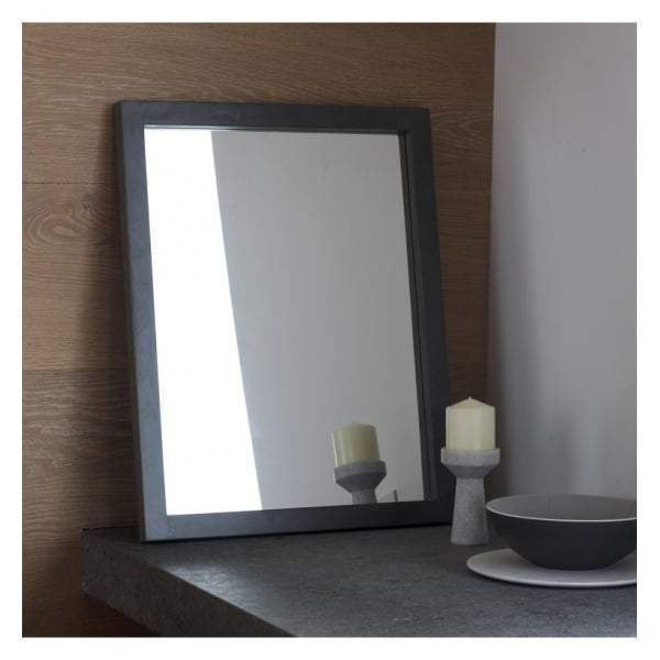 Garfield Faux Concrete Rectangle Mirror W560 x H710mm-abc