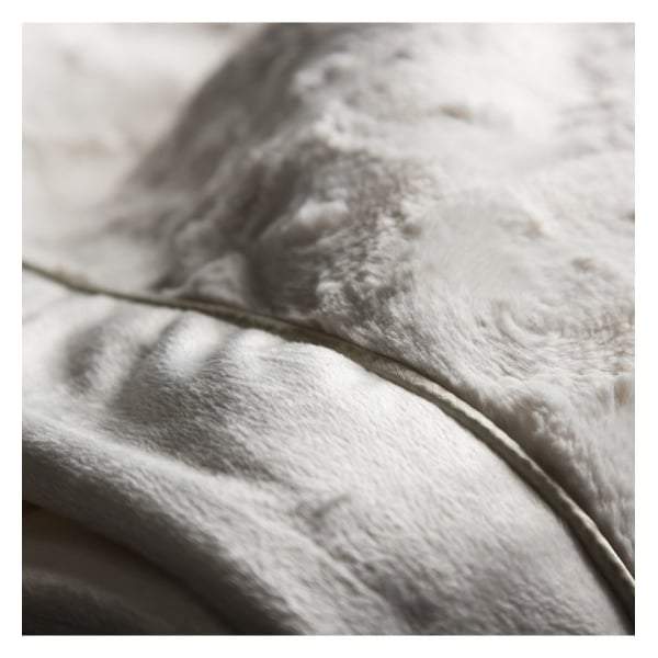 Lomand Luxury Double Sided Cream Faux Fur Throw 1520x1770mm-abc