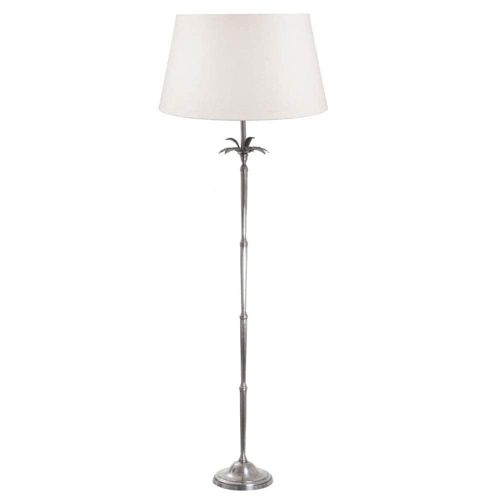Casablanca Floor Lamp Base Silver-abc