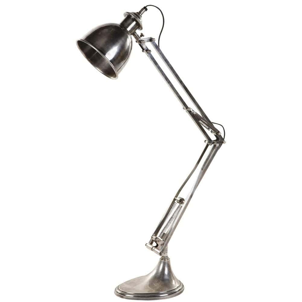 Nevada Desk Lamp in Antique Silver-abc