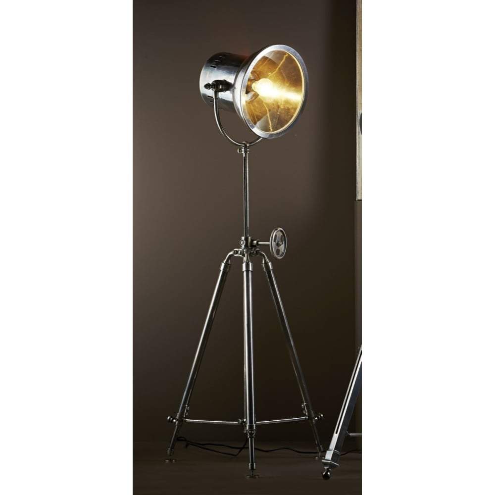 Solaris Floor Lamp Antique Silver-abc