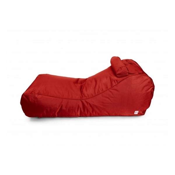 Canggu Contour Lounger Outdoor Bean Bag - Red-abc