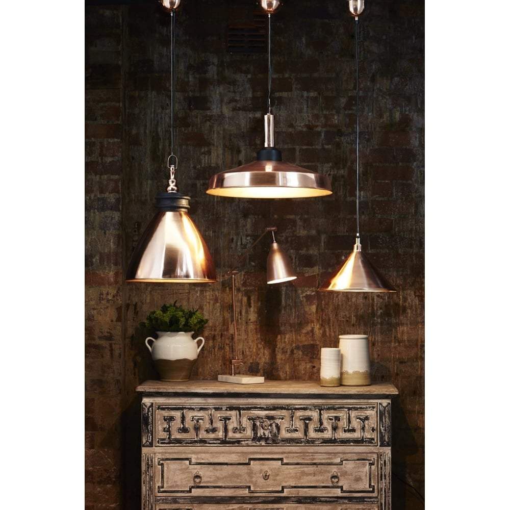 Sardinia Hanging Lamp in Copper-abc