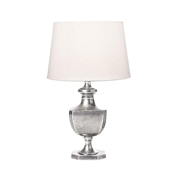 Albany Urn Table Lamp Base Silver-abc