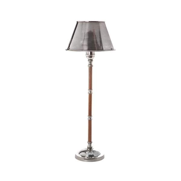 Delaware Table Lamp W/Metal Shade Silver-abc