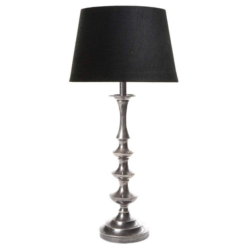 Gloucester Table Lamp Base Ant.Silver-abc