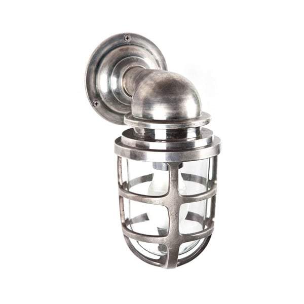 Porto Wall Lantern Antique Silver-abc