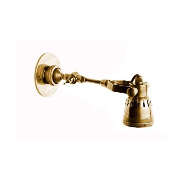 Seattle Long Arm Wall Light Brass-abc