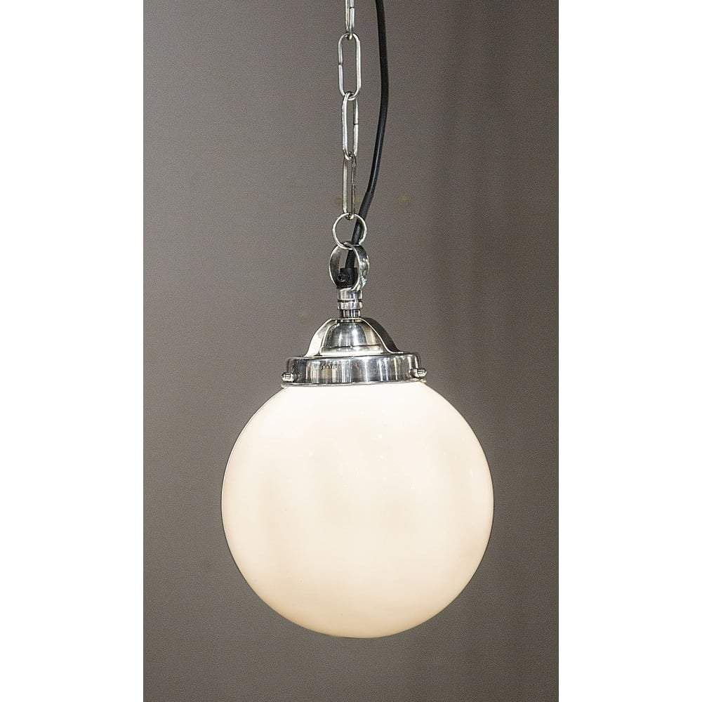 Celeste Small Hanging Lamp in White-abc
