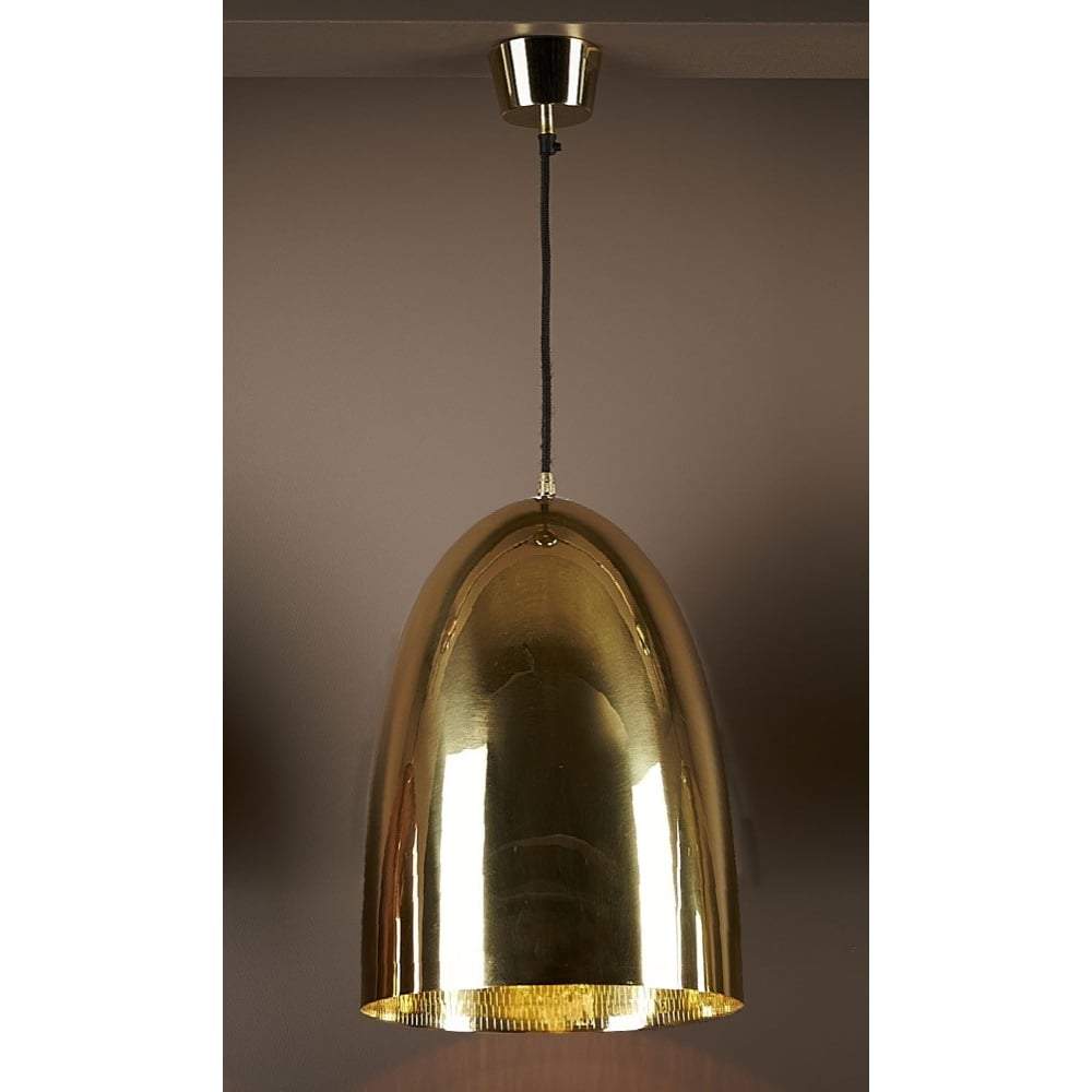 Washington Hanging Lamp in Metallic Brass-abc