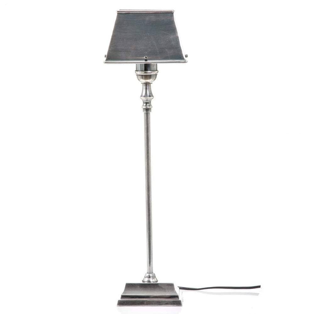 Collin Table Lamp W/Metal Shade Silver-abc