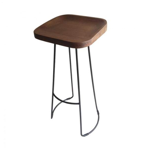 Mango Bar Stool Curved Medium-abc