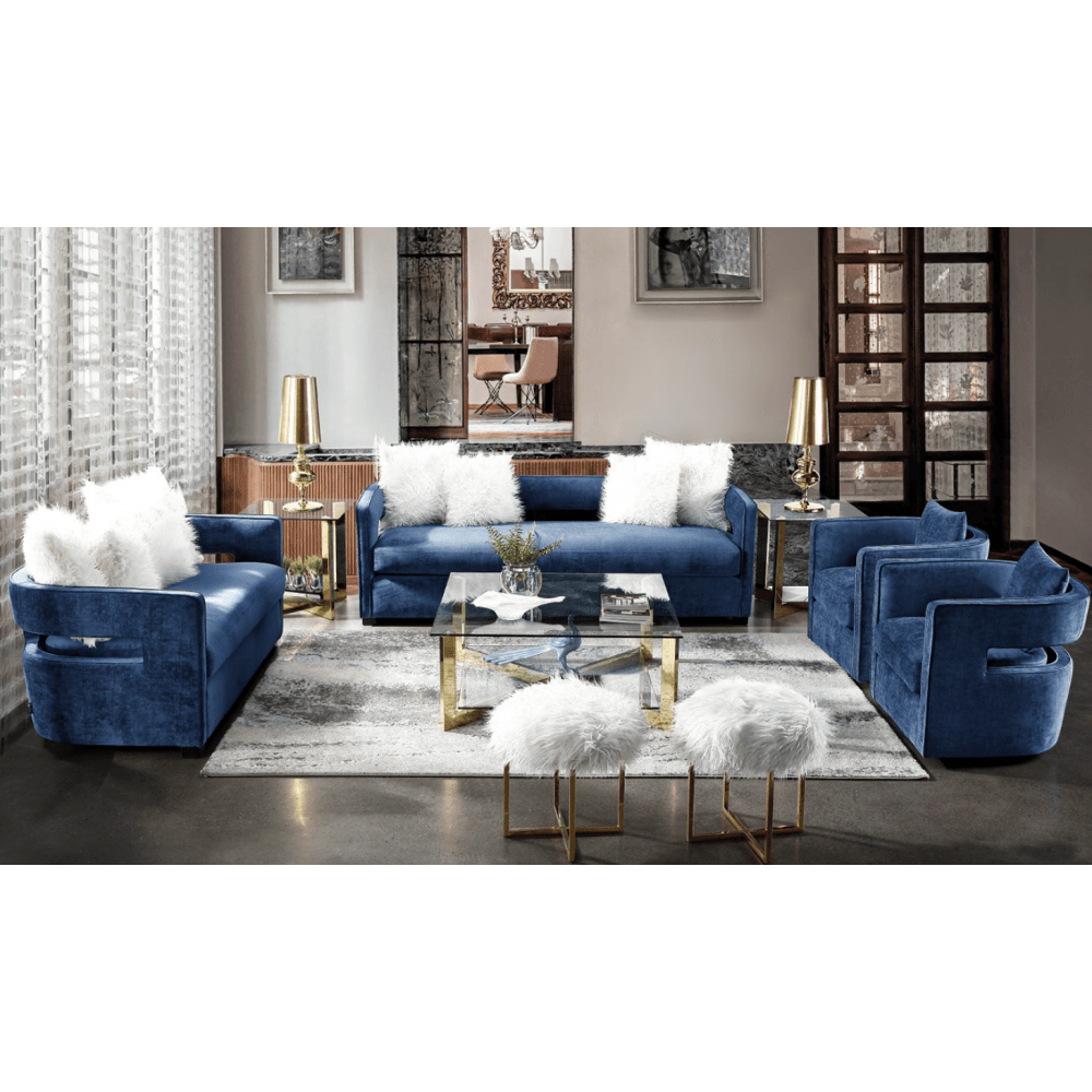 Rhonda Swivel Chair Crushed Blue-abc