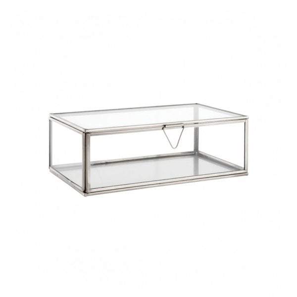 Portis Medium Box Accessory Clear Glass-abc