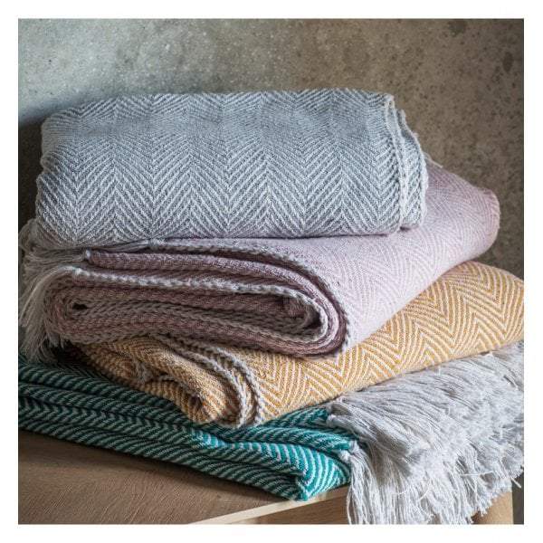 Barkot Twill Throw Blush-abc
