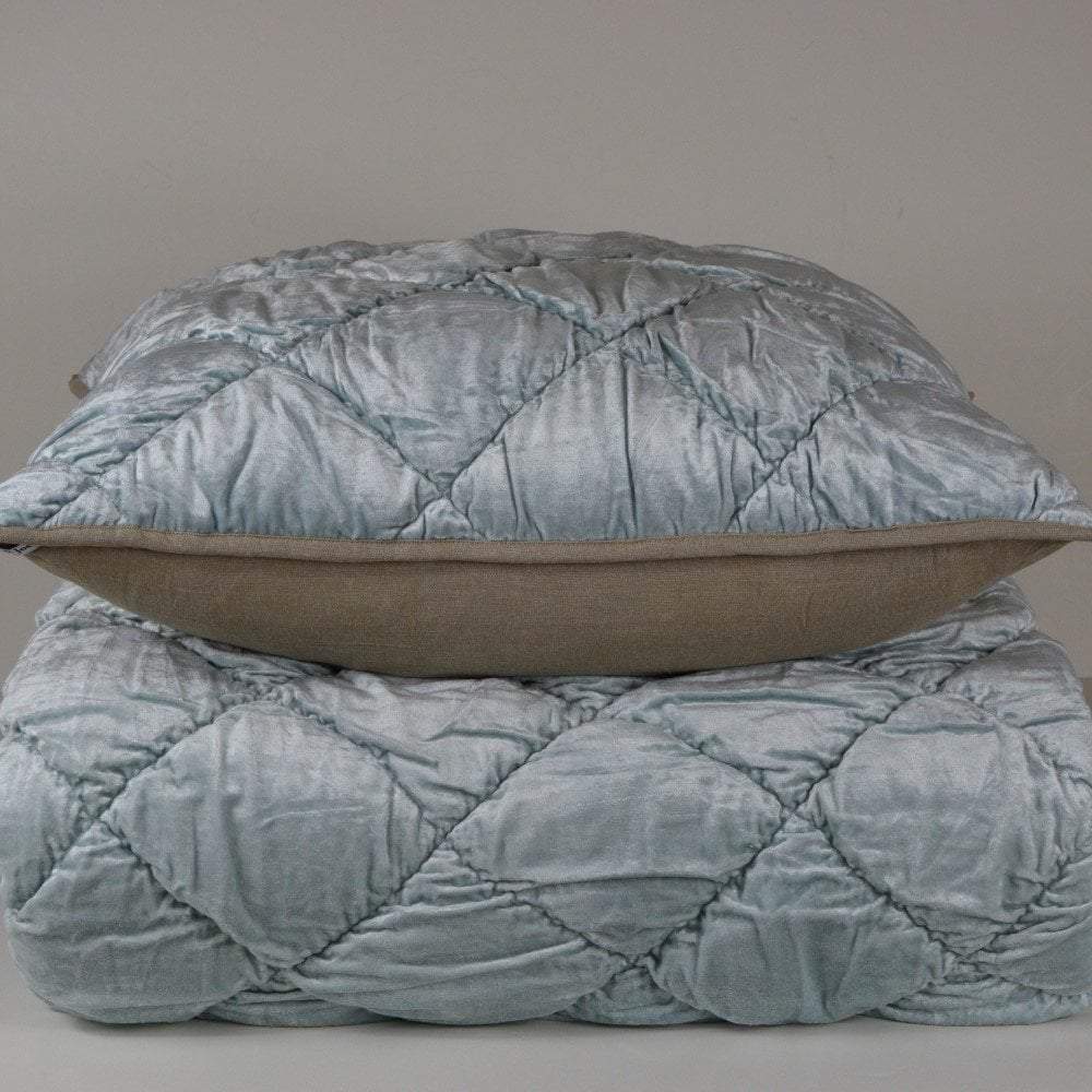 Kensington Sky Blue Pillow Cover-abc