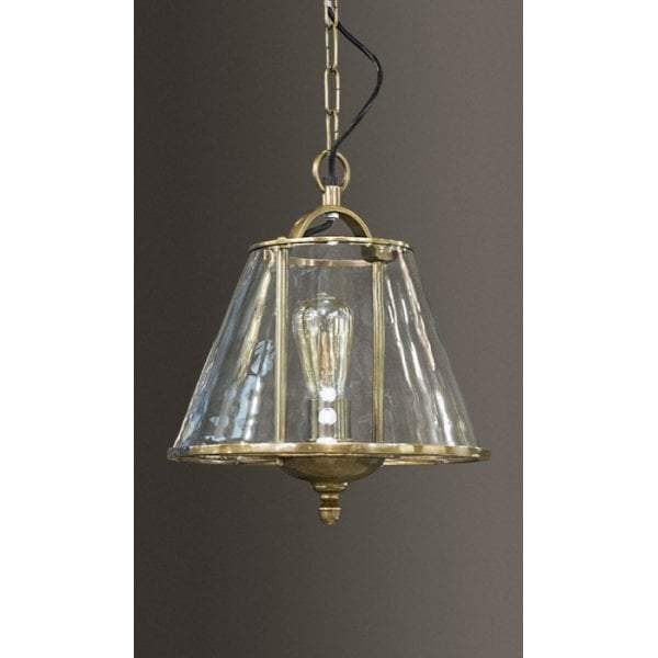 Cotton Tree hanging lamp in ant brass-abc