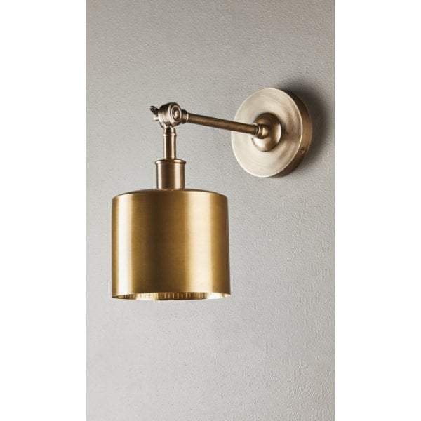 Portofino Wall Lamp in Antique Brass-abc