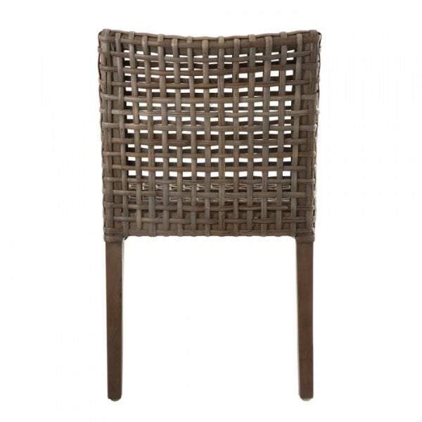 Samsara Chair w Arms Grey inc Cushion-abc