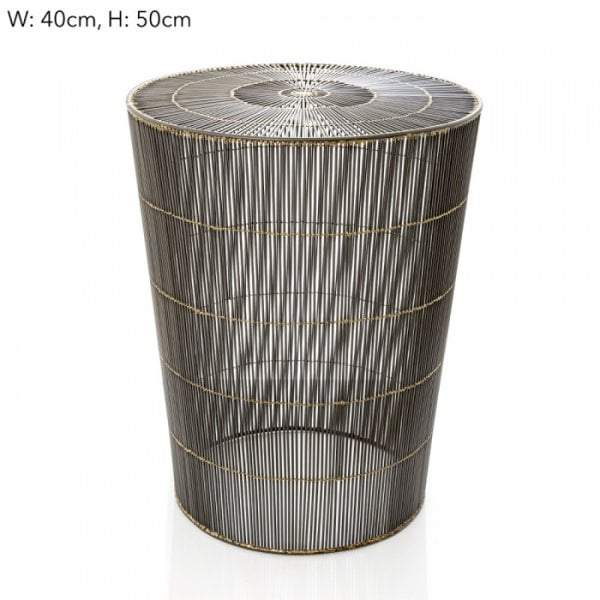 Fine Reed Table Metal-abc