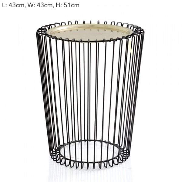Table Round Wire-abc