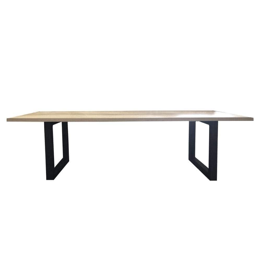 Terence Rectangle Dining Table Black Legs-abc