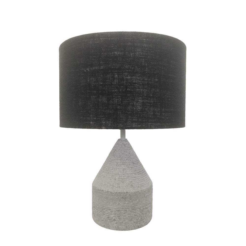 Anders Stone Lamp Small Grey-abc