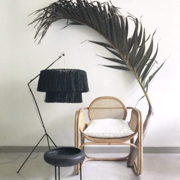 Min Chair Black and Natural-abc