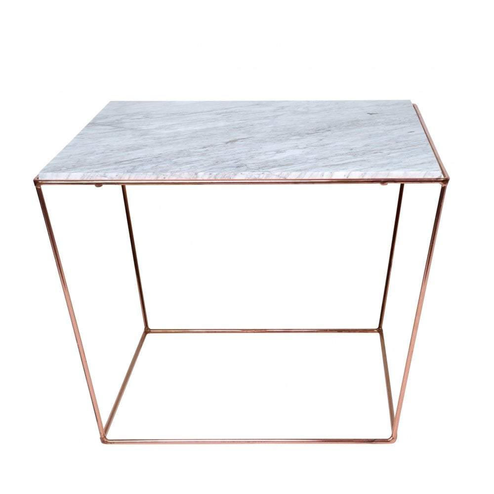 Orlando Table Large Copper / White-abc