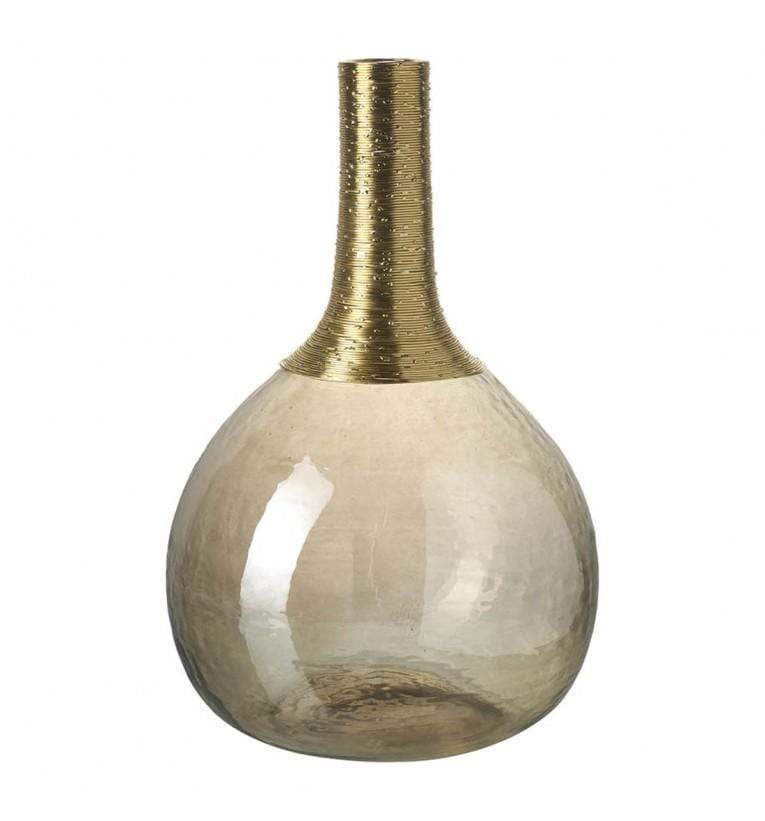 Marietta Vase Mocha Large-abc