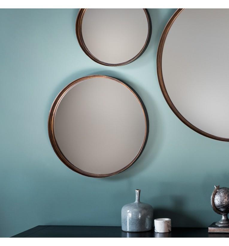 Rama Round Mirror (4pk) W410 x D40 x H410mm-abc