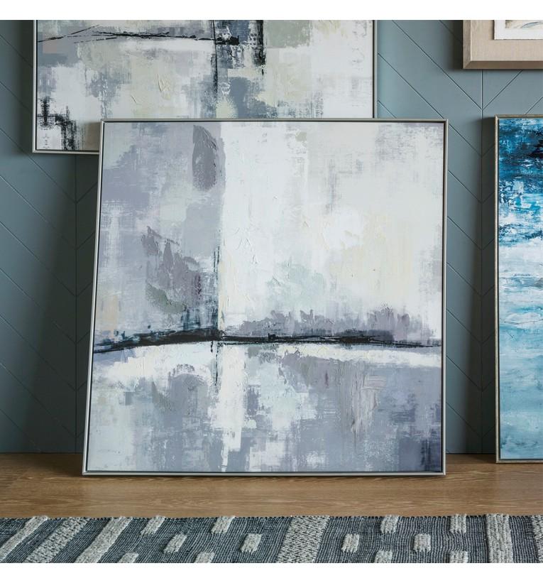 Urban City Skyline Framed Art-abc