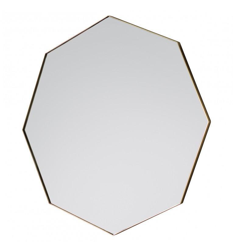 Braga Octagon Mirror Champagne-abc