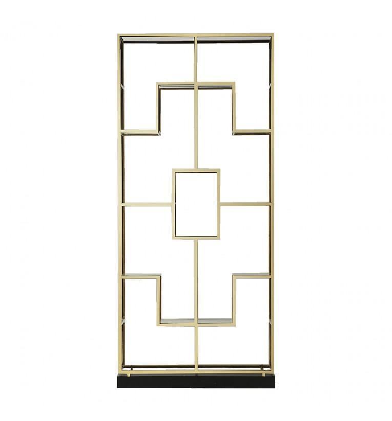 Sabadell Open Display Unit Gold-abc