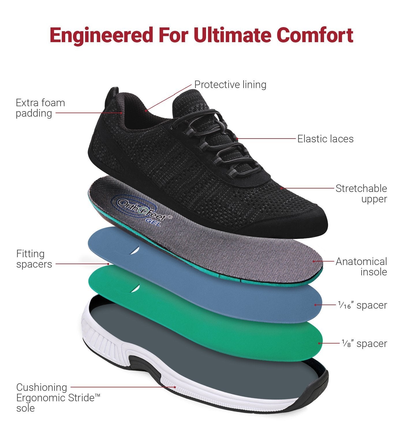 Lava Stretch-knit Athletic-abc