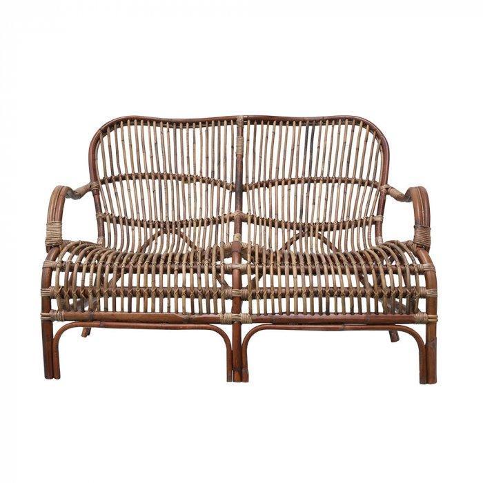 Seville Rattan 2 Seater Antique-abc