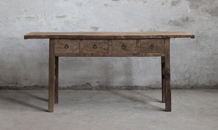 Shanxi Console Elm 180cm-abc
