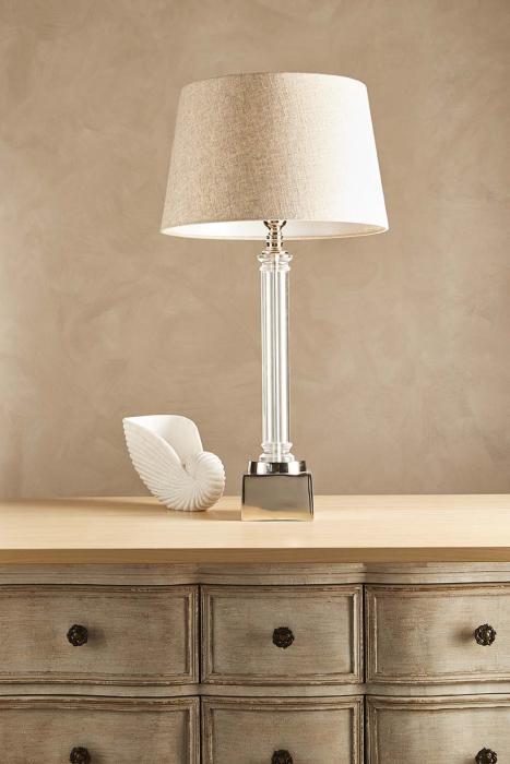 Rockpool table lamp in nickel-abc