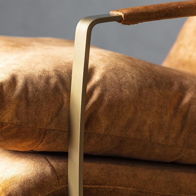 Hugo Lounger Ochre-abc