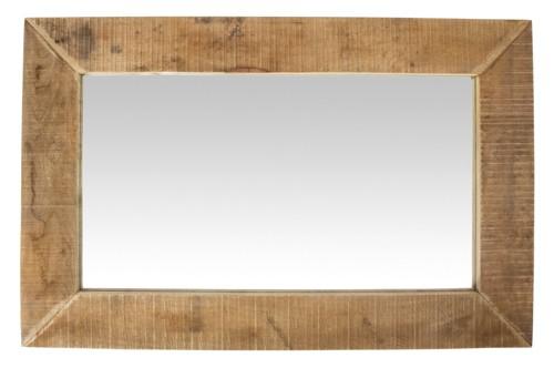 Swazi Wooden Mirror Frame-abc