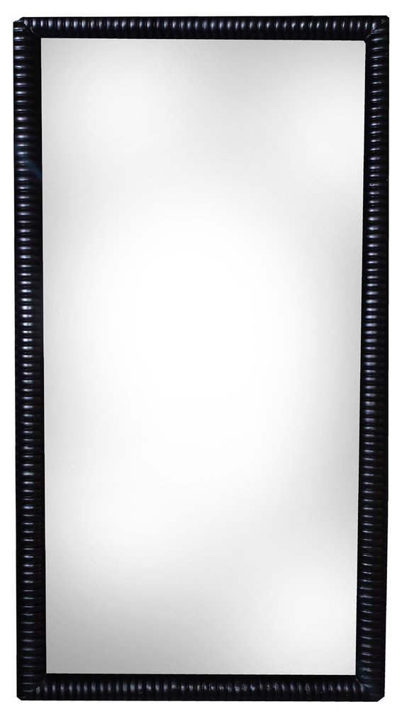 Bangle Leaner Mirror - Black - 1800mm x 1000mm x 35mm-abc