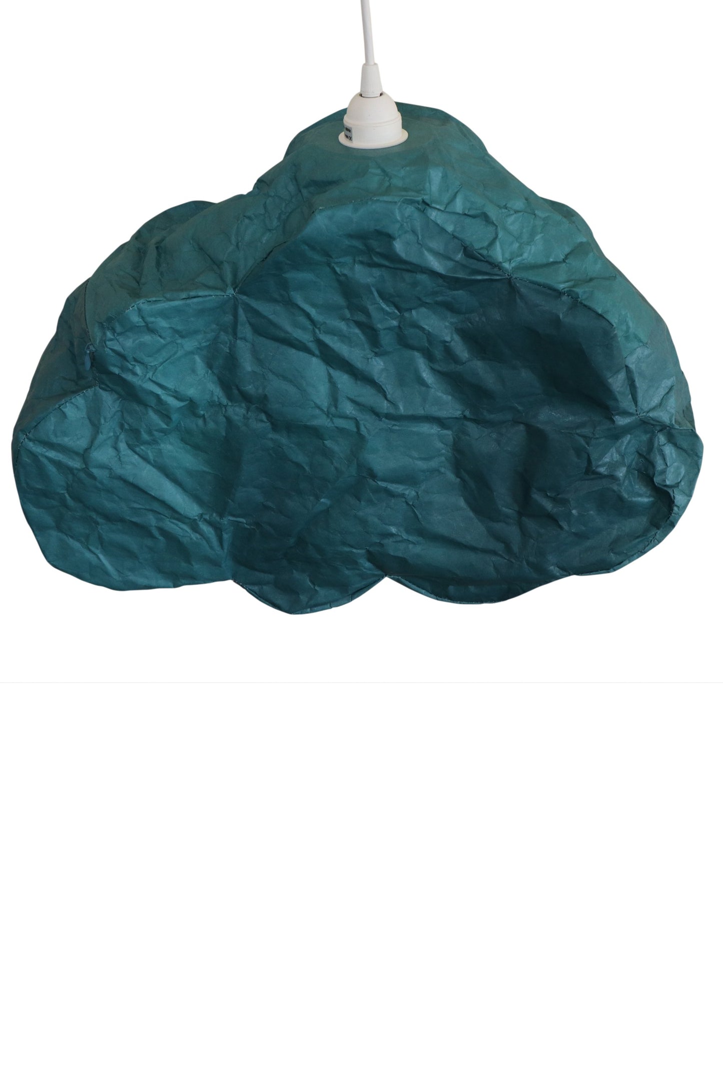 Cumulus - Sky Blue - Free Form Cloud Paper Pendant Light-abc