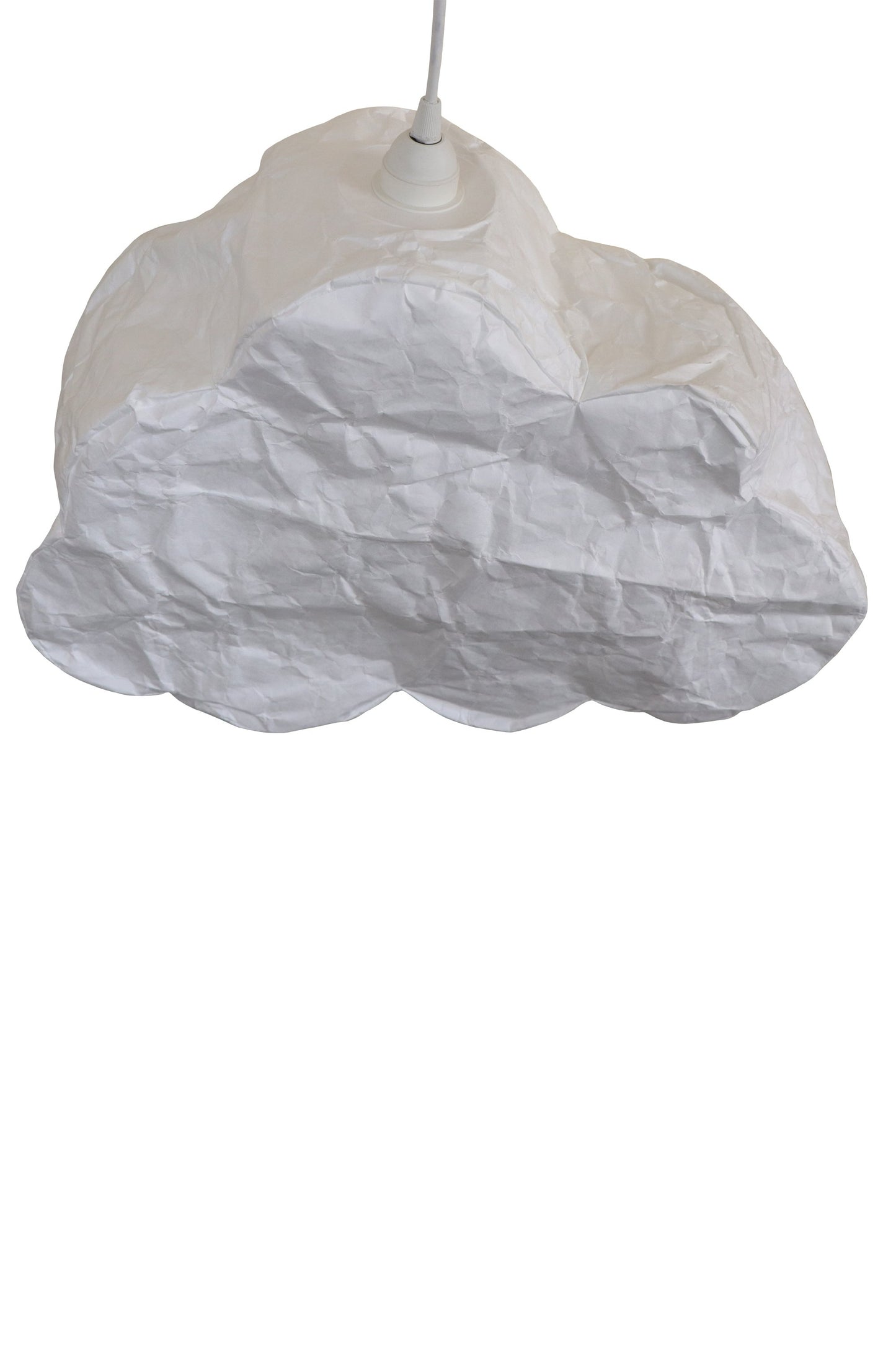 Cumulus - White - Free Form Cloud Paper Pendant Light-abc