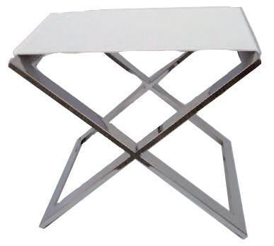DIRECTOR Stool - Stainless Steel-abc