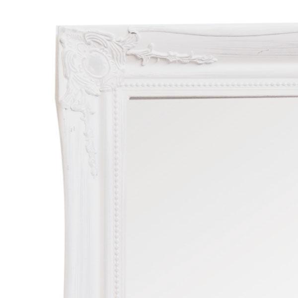 Felicity Ornate Mirror White 90cm-abc