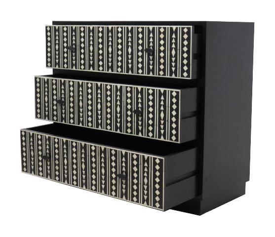 AFRO CHEST OF 3 DRAWERS-abc