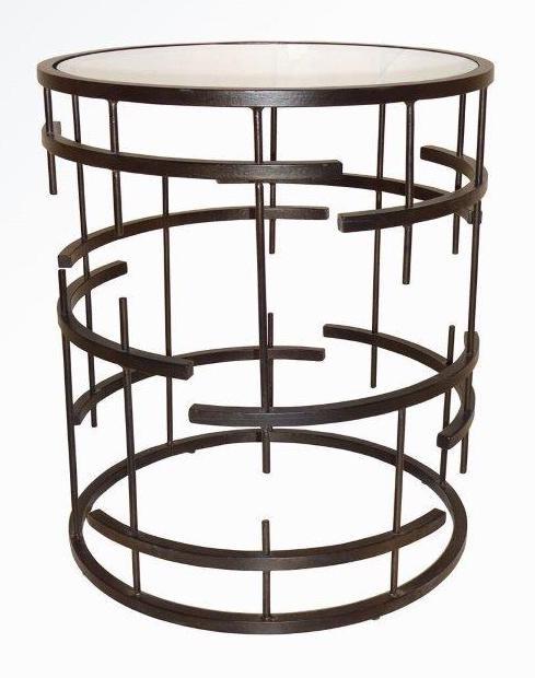 MUNICH SIDE TABLE - DARK BRONZE-abc