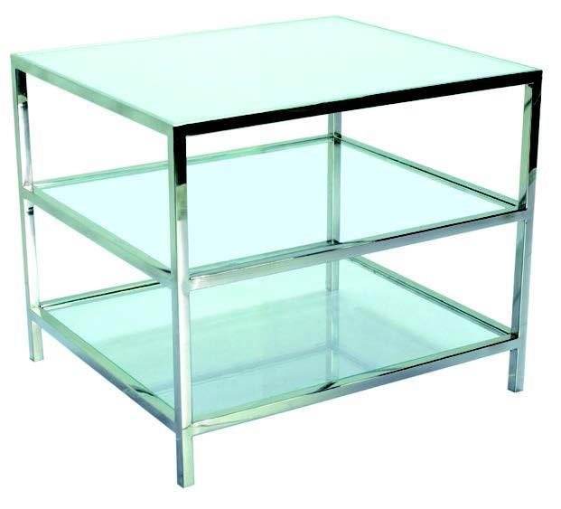 O'HARA Side Table - Glass-abc