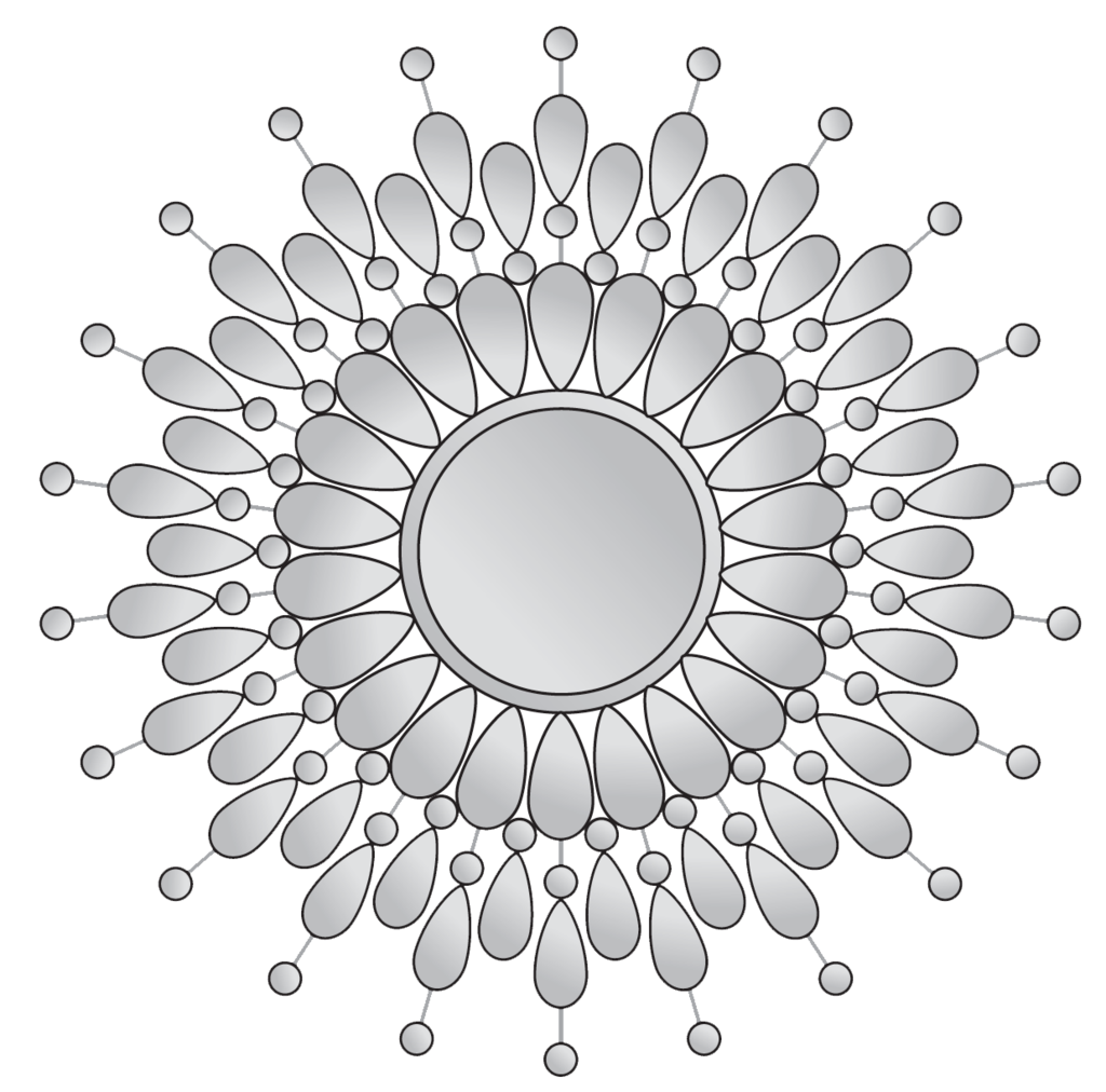 Peacock Wall Mirror-abc