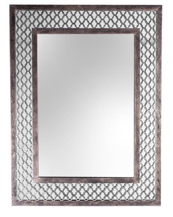 QUADREFOIL MIRROR - Antique Gold-abc